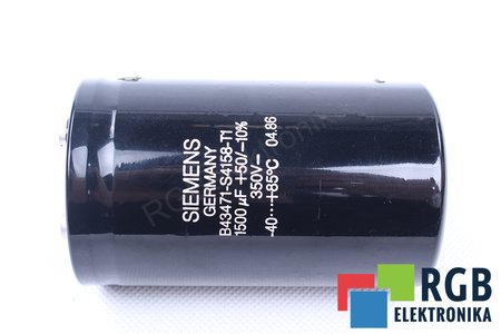 CONDENSADOR B43471-S4158-T1 SIEMENS 1500UF, 350V