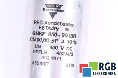 CONDENSADOR GMKP850-90IBR VISHAY 850VDC, 90UF