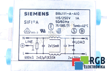 B84111-A-A10 SIEMENS SIFI A FILTRO