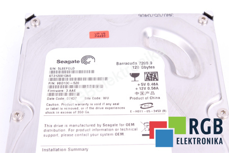 ST3120813AS SEAGATE BARRACUDA 120GB 3.5"