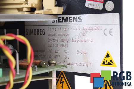 6RA2425-6DV62-0 SIEMENS D420/60 MREQ-GEG6V62-4A SIMOREG