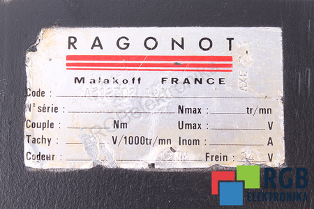 A312302 RAGONOT LANCE TRASERO