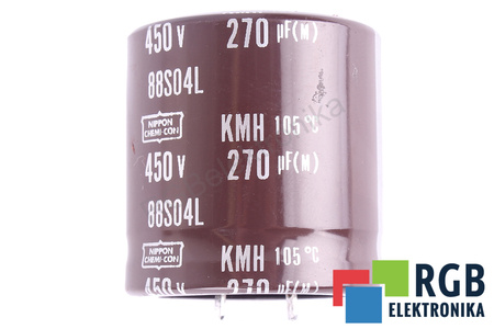 CONDENSADOR 88S04L NIPPON 270UF, 450V