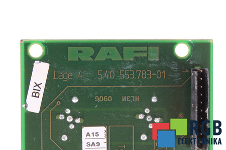 5.40553.783-01 RAFI TECLADO PARA PIEZAS