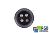 JL04V-6A22-22SE-EB-R EUMAX EMS3106A22-22S PARA FANUC SIZE 22, 4PIN ENCHUFE RECTO SIN PRENSAESTOPA