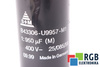 CONDENSADOR B43306-U9957-M1 S+M 25/085/56 950UF, 400VDC
