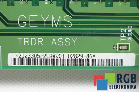 TRDR ASSY 2123305-2 GE YOKOGAWA MEDICAL SYSTEMS PARA LOGIQ 400