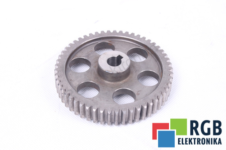 POLEA DENTADA 110X101MM CORREA 18MM EJE 13MM CHAVETERO 5X3MM Z=53