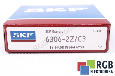 6306-2Z/C3 SKF 30X72X19 RODAMIENTO