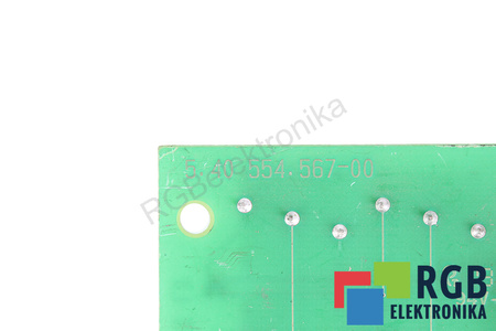 554.567-00 RAFI TECLADO PARA PIEZAS