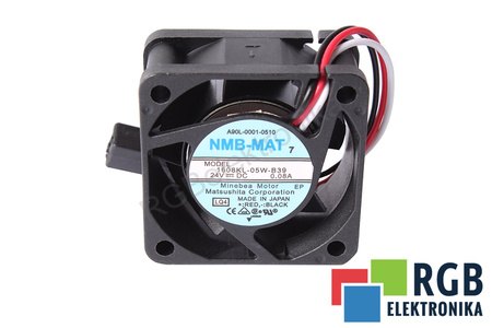 1608KL-05W-B39 NMB TECHNOLOGIES 40X40X20MM, 24V VENTILADOR