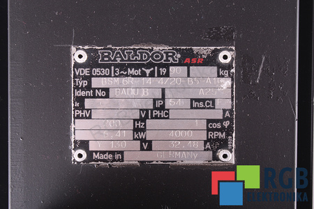 BSM6R-14-4/20-B5-A10-A25 BALDOR ESTATOR