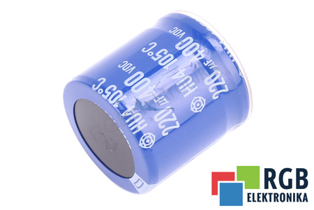CONDENSADOR 220UF 400V HITACHI HU4