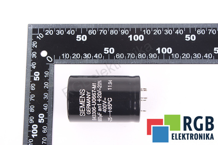 CONDENSADOR B43306-U0667-M1 SIEMENS 660UF, 400VDC