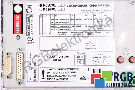 PCS090 LAUER PG090.208.E 09.09.99 TOPLINE MINI