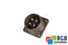 MS3102R22-22P AMPHENOL CORPORATION 4PIN TOMA DE CORRIENTE