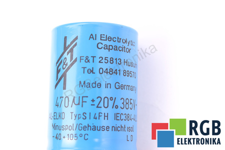 CONDENSADOR 470UF 385VDC F&T SI4PH