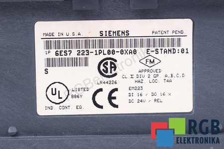 6ES7223-1PL00-0XA0 SIEMENS EM223 SIMATIC S7