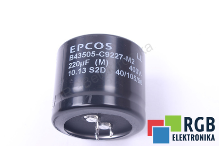 CONDENSADOR B43505-C9227-M2 EPCOS 220UF, 400VDC