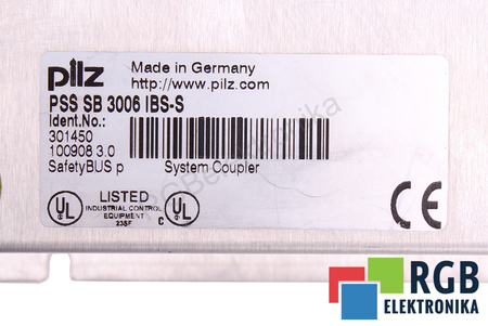 PSSSB3006IBS-S PILZ 301450