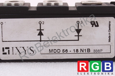 MDD56-18N1B IXYS 56A, 1800V