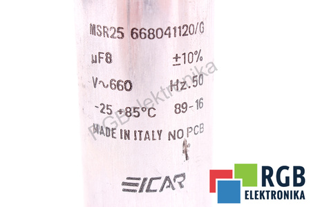 CONDENSADOR 8UF 660VAC EICAR