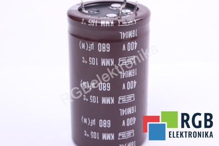 CONDENSADOR 30V16L49 NIPPON KMM105 680UF, 400VDC