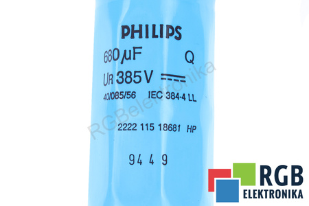 CONDENSADOR 680UF 385V PHILIPS