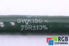 RESISTENCIA GWK150 VISHAY 75, OHM