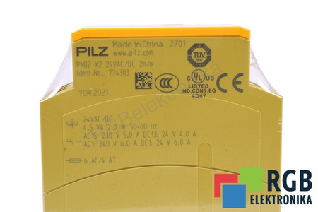 PNOZ X2 24VAC/DC 2N/O PILZ