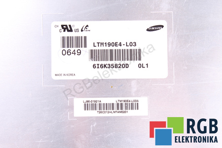 LTM190E4-L03 SAMSUNG MATRIZ LCD