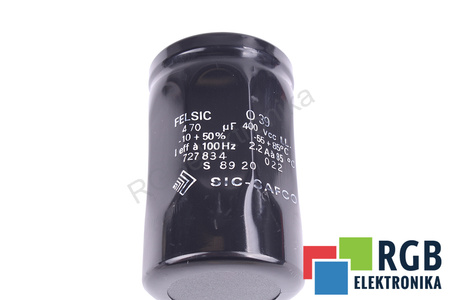 CONDENSADOR 470UF 400V SIC-SAFCO FELSIC