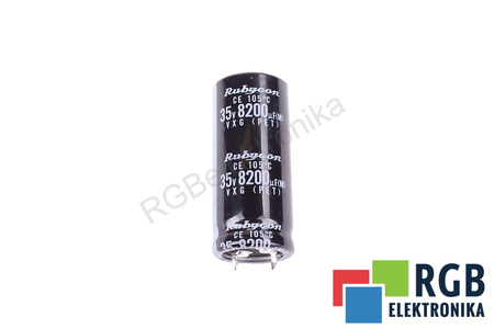 CONDENSADOR 0956AW RUBYCON 8200UF, 35V