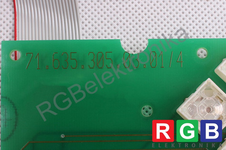 71.635.305.03.011/4 KUHNKE ENERGIETECHNIK TECLADO