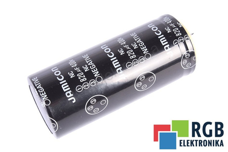 CONDENSADOR 820UF 400V JAMICON