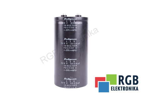CONDENSADOR 9000UF 200V RUBYCON CEB