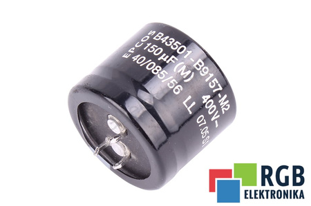CONDENSADOR B43501-B9157-M2 EPCOS 150UF, 400V