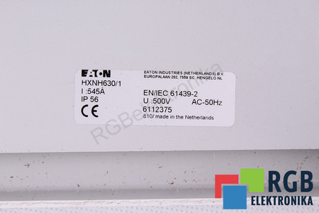 HXNH630/1 EATON IDT CARCASA DE FUSIBLES