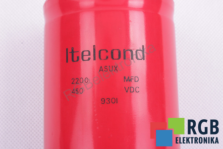 CONDENSADOR 2200UF 450VDC ITELCOND