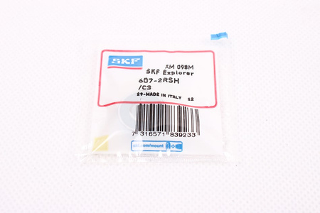 607-2RSH/C3 SKF 85000OBR/MIN, 24000OBR/MIN, 7X19X6 2.34KN, 0.95KN RODAMIENTO