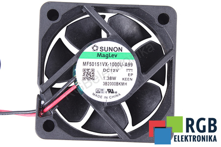 MF50151VX-1000U-A99 SUNON 50X50X15MM, 12V VENTILADOR