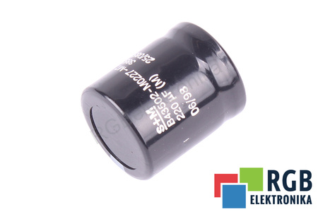 CONDENSADOR B43502-M0227-M7 S+M 220UF, 385V