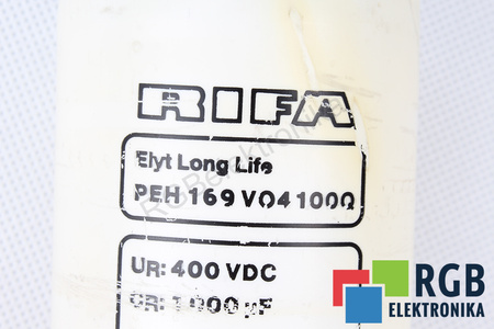 CONDENSADOR PEH169VO4100Q RIFA 1000UF, 400V