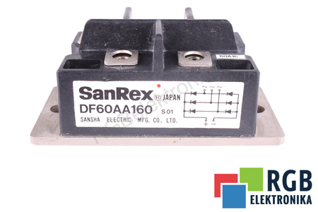 DF60AA160 SANREX 60A, 1600V, 3-F