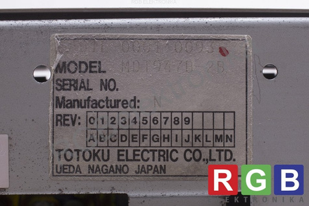A61L-0001-0093 FANUC MDT947B-2B TOTOKU ELECTRIC