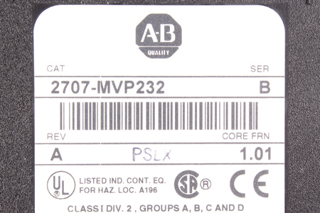 2707-MVP232 ALLEN BRADLEY MICROVIEW