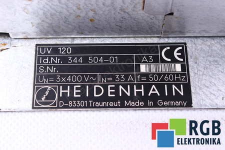 UV120 HEIDENHAIN ID.NR.344504-01