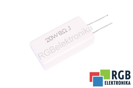 RESISTENCIA 8 OHM MICRON 20W H23 8OHM