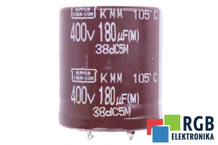 CONDENSADOR 38DC3M NIPPON 180UF, 400V