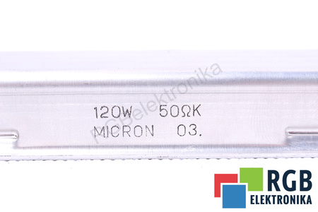 RESISTENCIA 50 OHM MICRON 50OHM, 120W